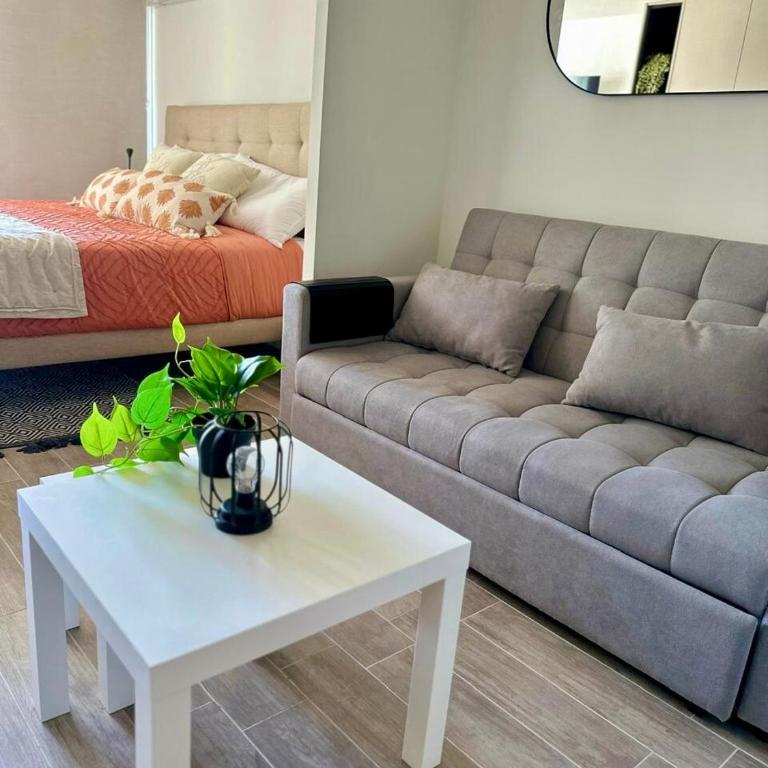 Elegante Departamento Cerca del Movistar, Arena Cama King ,AC - One-Bedroom Apartment - 1