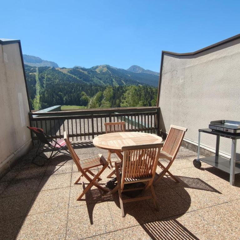 Le Refuge de l'Ours - Studio 4pers - Vue montagne - Pied des pistes - One-Bedroom Apartment - 3