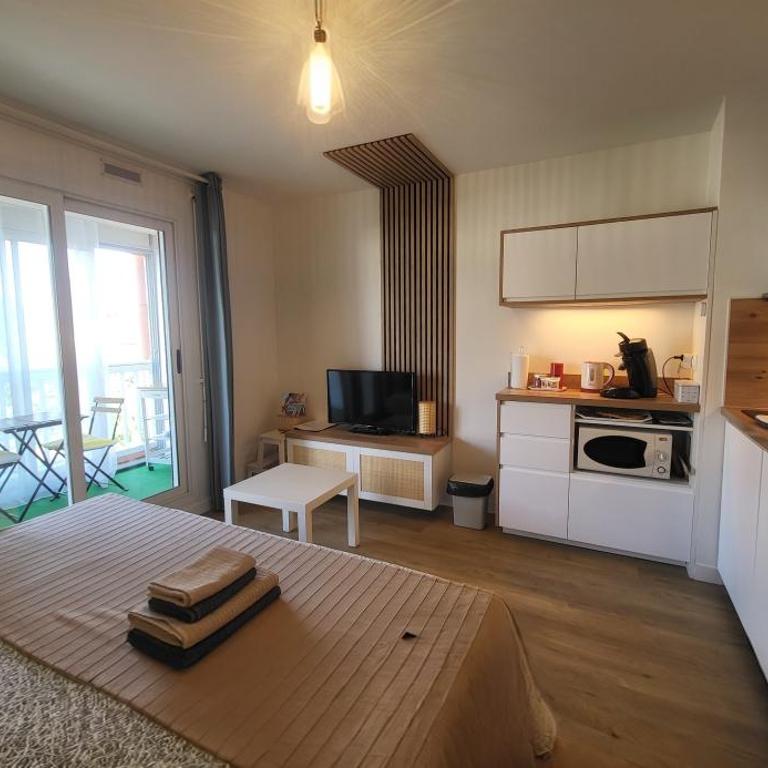 Perle Marine de St Aygulf Studio climatisé et fibre - Studio-Apartment mit Balkon - 3