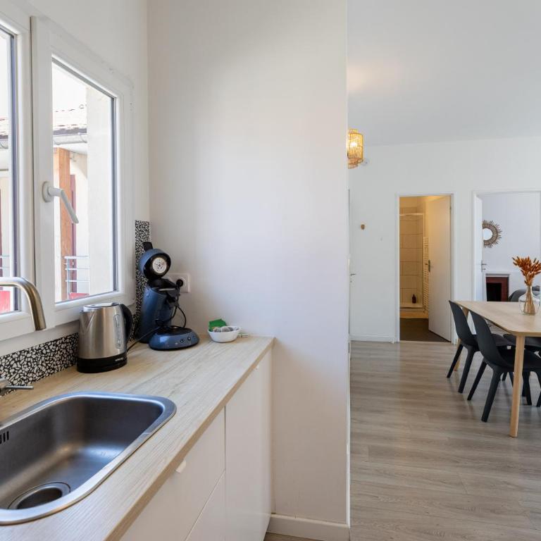 Appartement T3 2 chambres separees proche du centre ville de Pau - Appartement 2 Chambres - 5