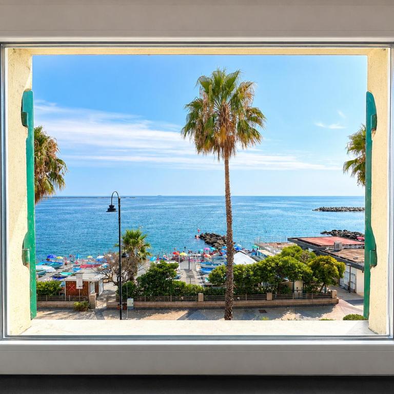 Loft Fronte Mare, Spiaggia Sotto Casa, A-C - Appartamento con 1 Camera da Letto e Vista Mare - 4