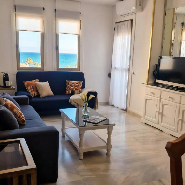 Vistas al mar, balcon, piscina y a 2min de la playa - Appartamento con 1 Camera da Letto - 3