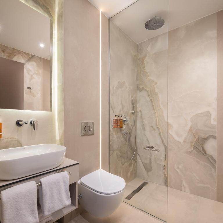 PLATINUM hotel & spa - Deluks Dvokrevetna Soba sa Bračnim Krevetom/Zasebnim Krevetima - 4