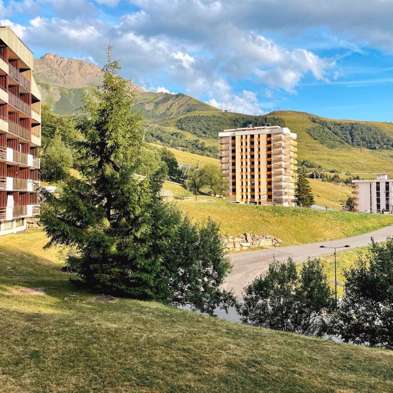 Saint François Longchamps 1650, Le Sorbier, Appartement cosy 6 personnes au pied des pistes - Apartment mit 1 Schlafzimmer und Terrasse - 15