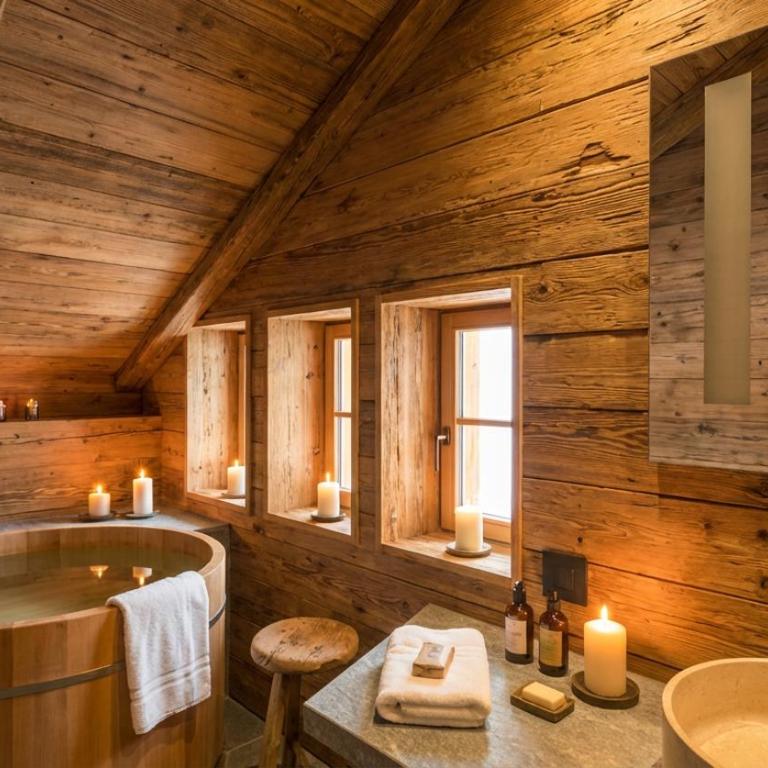 Le Rucher - Hotel Le Central & Chalets - Zimmer mit Kingsize-Bett und Balkon - 2