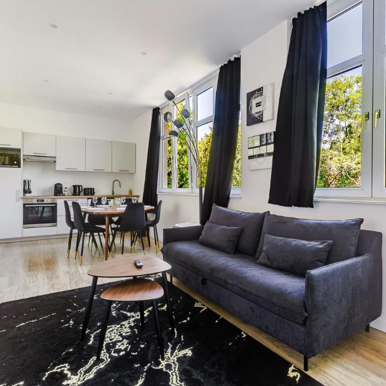 Le Diamant - Premium - Vue sur l'Eau - Wacken, Parlement Européen - 6 Pers - Two-Bedroom Apartment with Water View - 35