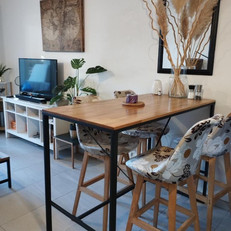 Appartement terrasse dans résidence fermée calme proche centre ville - Apartamento de 1 dormitorio - 4