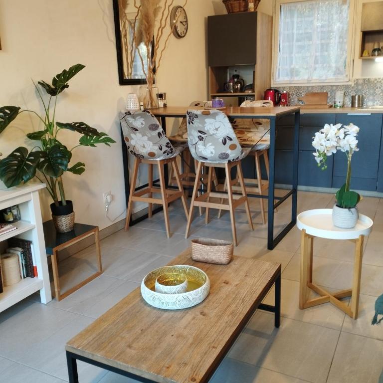 Appartement terrasse dans résidence fermée calme proche centre ville - Apartamento de 1 dormitorio - 5