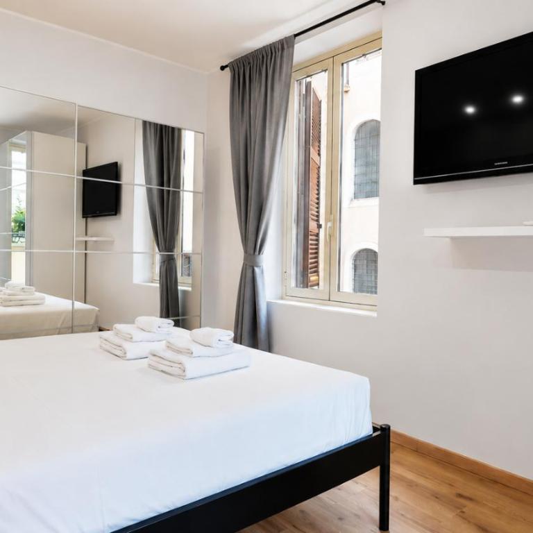 Elegantis Campo Marzio Penthouse With Terrace - Elegance near Spanish Steps Trevi and Pantheon - Apartamento de 1 dormitorio con terraza - 7