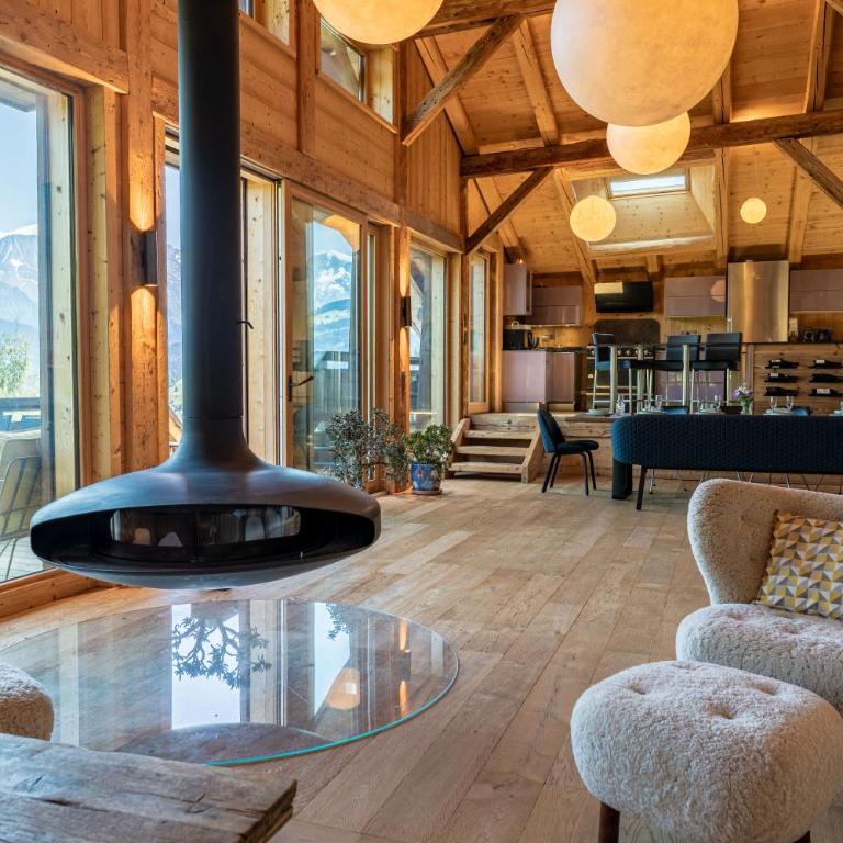 La Ferme des Seugets, Chic & Authenticité, Vue Montblanc - Chalet - 6