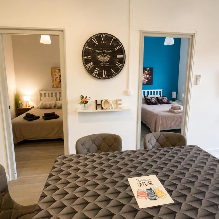 Cosy & Clim Parfait jusqu'à 6 voyageurs bus gare shopping centre - Appartement 2 Chambres - 15