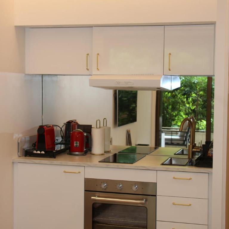 Elegant studio with terrace and lush garden - Appartement 1 Chambre - 32