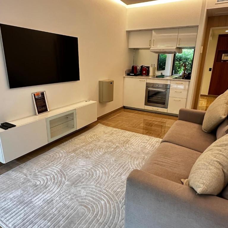 Elegant studio with terrace and lush garden - Appartement 1 Chambre - 38