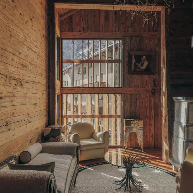 Le Rucher - Hotel Le Central & Chalets - Deluxe Apartment mit 2 Schlafzimmern - 3