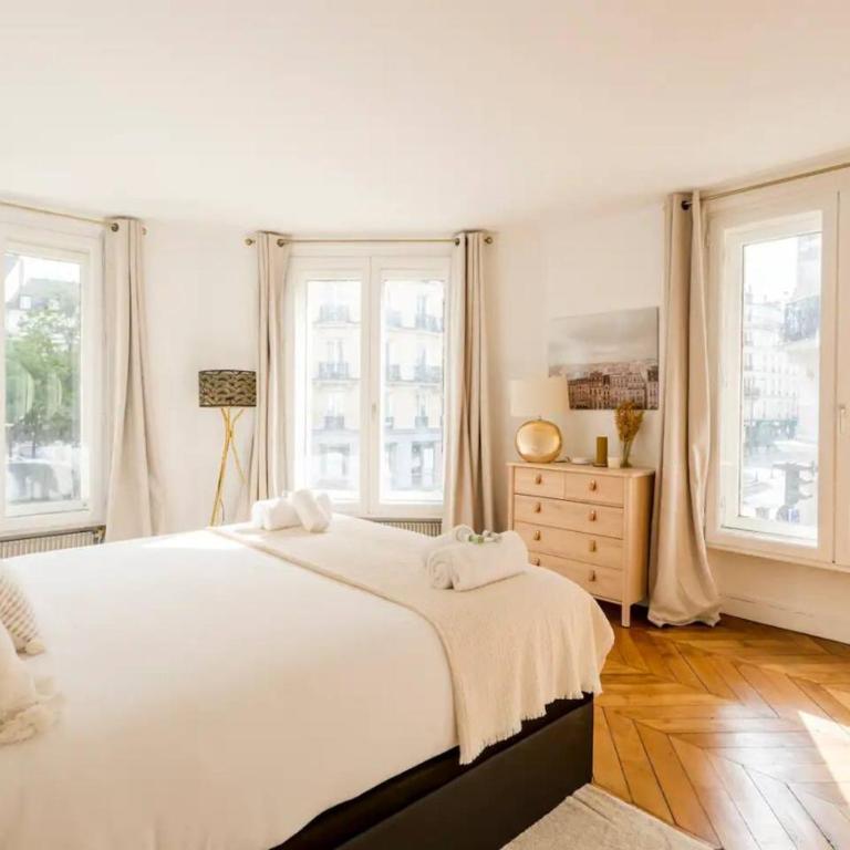 8P - 3BR Le Marais Spacious - Central - Historic Apt - Appartement 3 Chambres - 1