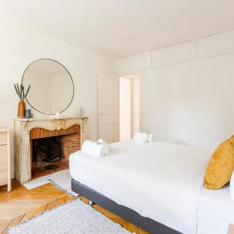 8P - 3BR Le Marais Spacious - Central - Historic Apt - Appartement 3 Chambres - 34