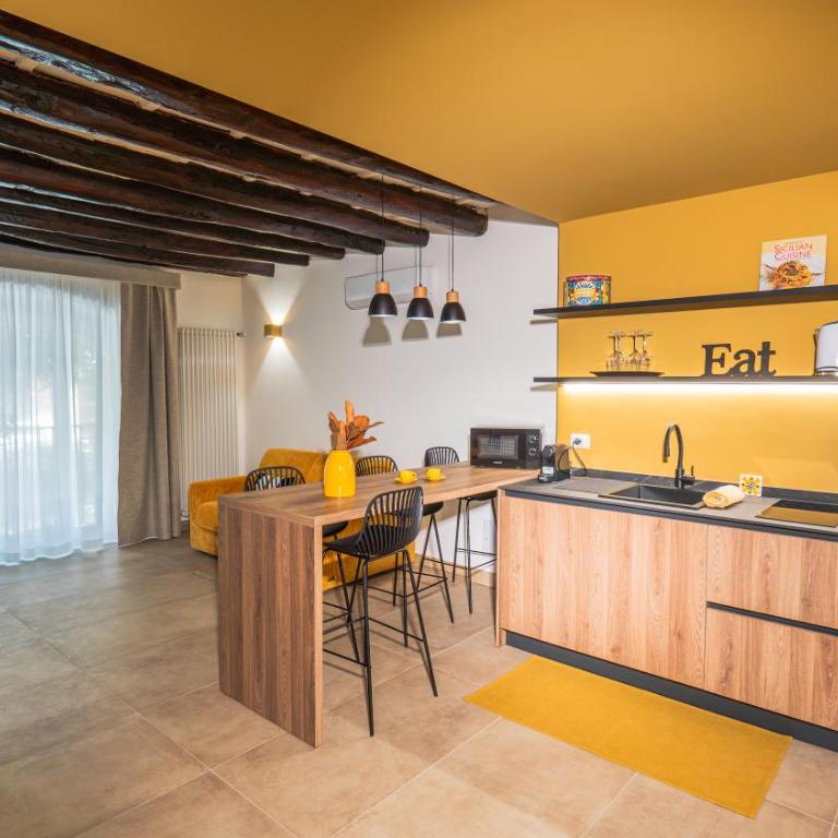 Mura garden & suites Leonardo - Appartamento Deluxe con 1 Camera da Letto e Vista Giardino - 13