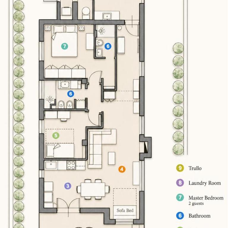 Ostuni Bloom - Panoramic Saltwater Pool & Trullo - Villa con 2 Camere da Letto - 22