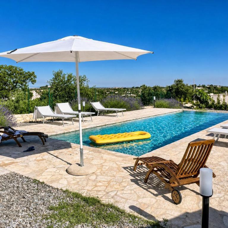 Ostuni Bloom - Panoramic Saltwater Pool & Trullo - Villa con 2 Camere da Letto - 80