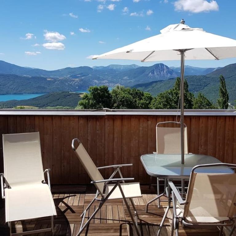 Appartement avec vue sur le lac de Serre-Ponçon - Appartement 2 Chambres - 5