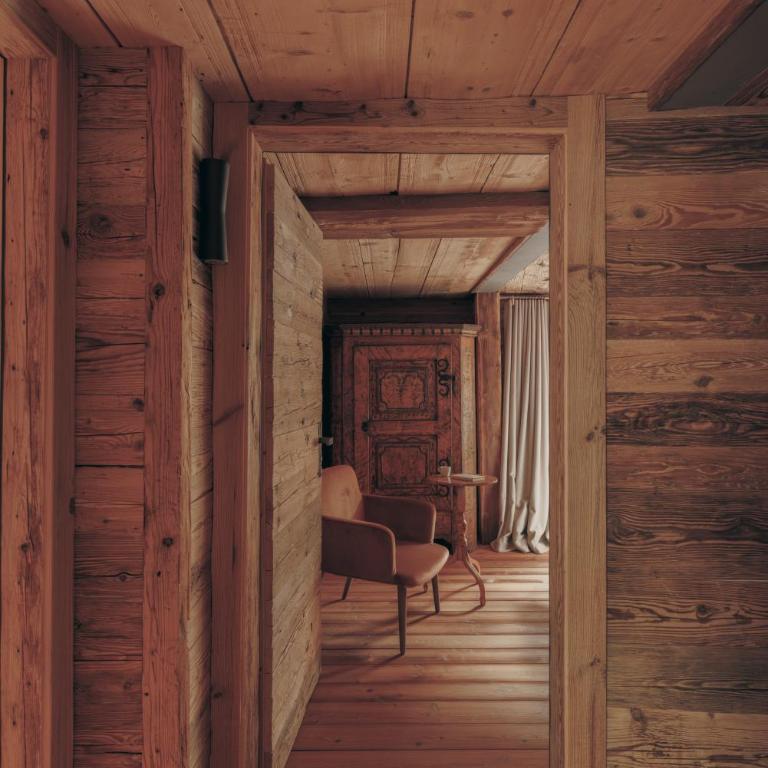 Le Rucher - Hotel Le Central & Chalets - Deluxe Apartment mit 3 Schlafzimmern - 6