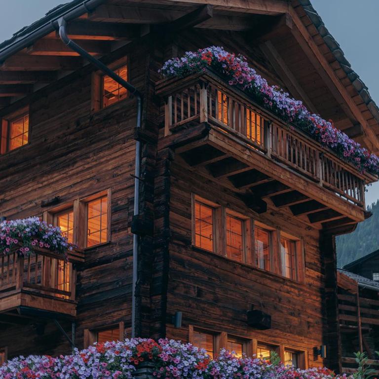 Le Rucher - Hotel Le Central & Chalets - Deluxe Apartment mit 3 Schlafzimmern - 10