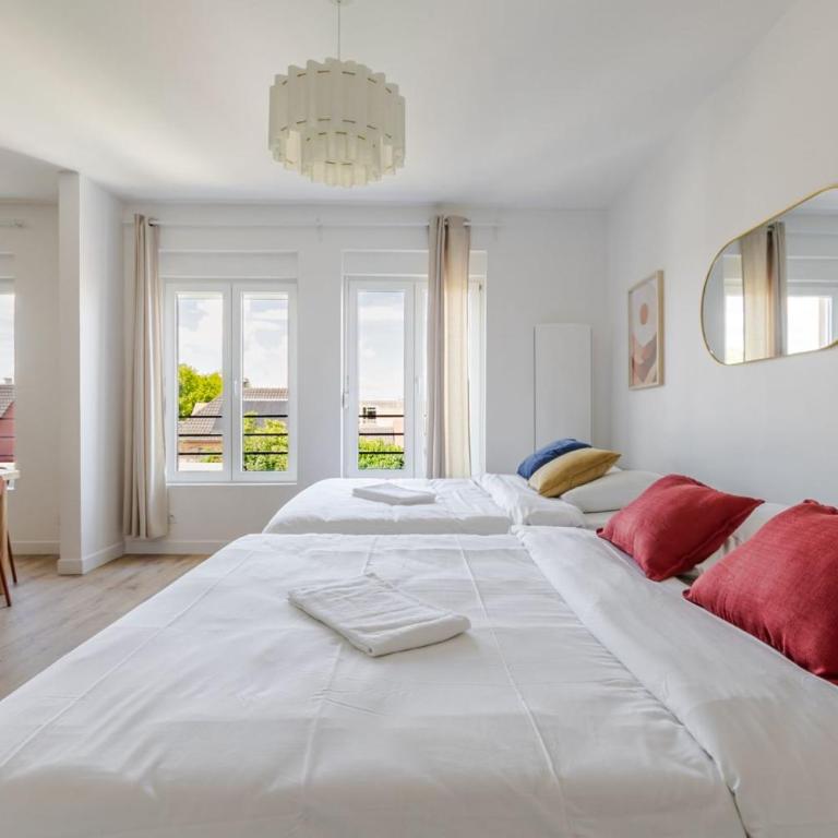 Superbe 3 Pièces - 8 Couchages - Proche Tram & Commodités - Apartment mit 2 Schlafzimmern - 24