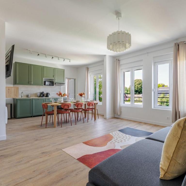 Superbe 3 Pièces - 8 Couchages - Proche Tram & Commodités - Apartment mit 2 Schlafzimmern - 1