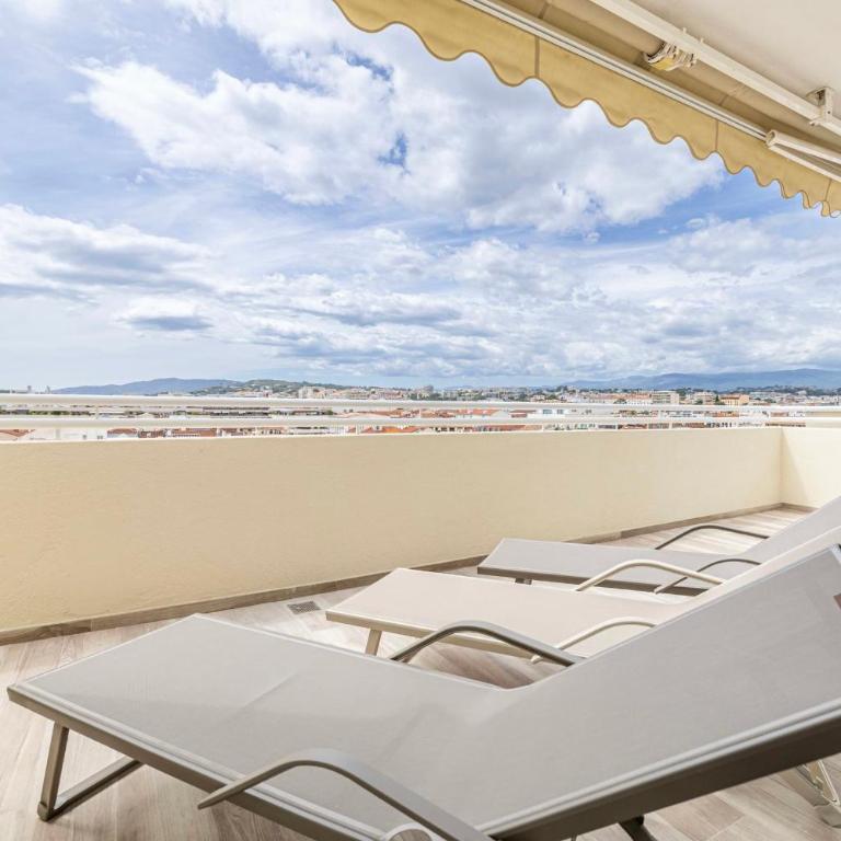 45 CROISETTE - Luxurious 3-bedroom Croisette terrace and sea view - Appartement 3 Chambres avec Vue sur le Port - 6