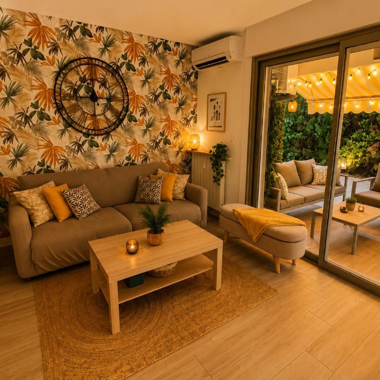 Havre de paix à Nice Cimiez -T4 en rez-de-jardin - Three-Bedroom Deluxe Apartment - 4