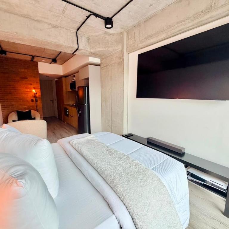 Moderno Apartestudio totalmente dotado - Apartamento de 1 dormitorio - 4