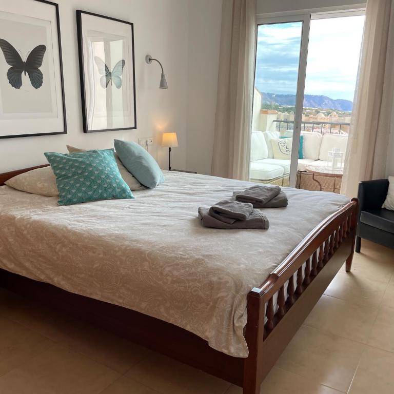 Playa Burriana, två terasser, havsutsikt, pool - Apartamento de 2 dormitorios - 46