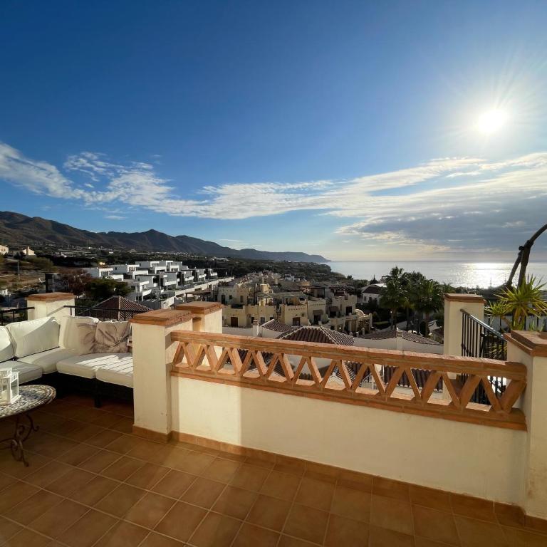 Playa Burriana, Stor terass, havsutsikt, pool - Two-Bedroom Apartment - 16