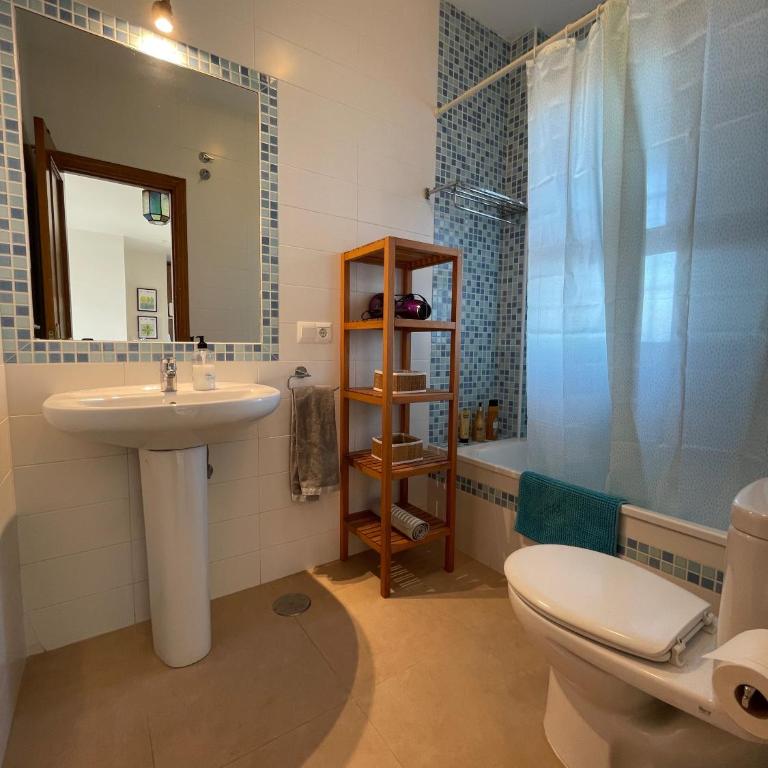 Playa Burriana, Stor terass, havsutsikt, pool - Two-Bedroom Apartment - 25