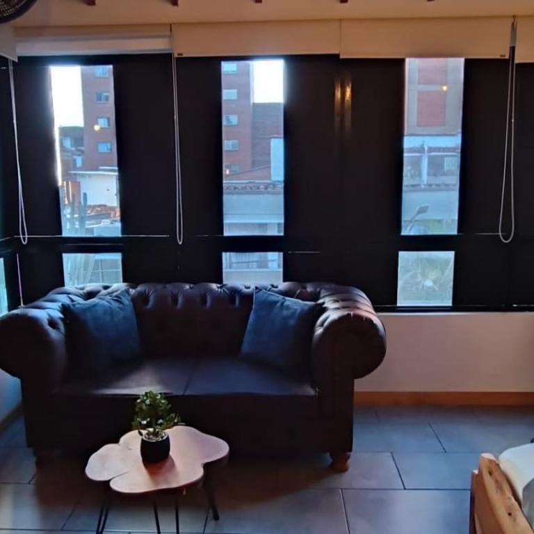 Cabañas lobo blanco - Laureles Medellín - Studio Apartment with Balcony - 12