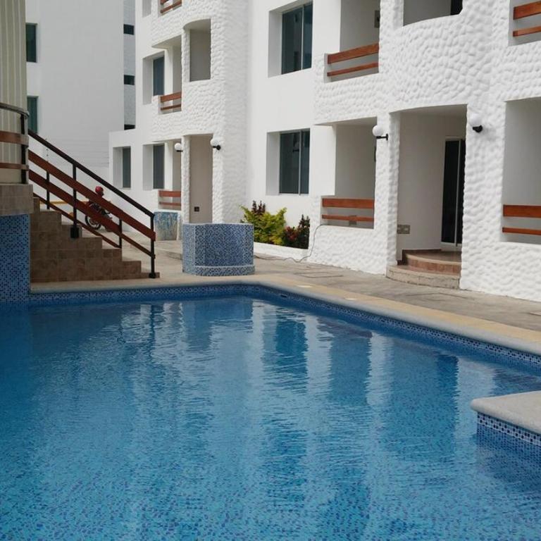Tonsupa, Departamento B3 - Dos dormitorios - Conjunto Paraiso Tropical - Apartamento con balcón - 2