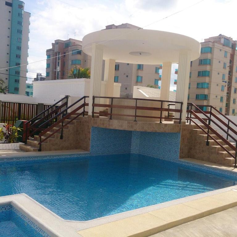 Tonsupa, Departamento B3 - Dos dormitorios - Conjunto Paraiso Tropical - Apartamento con balcón - 4