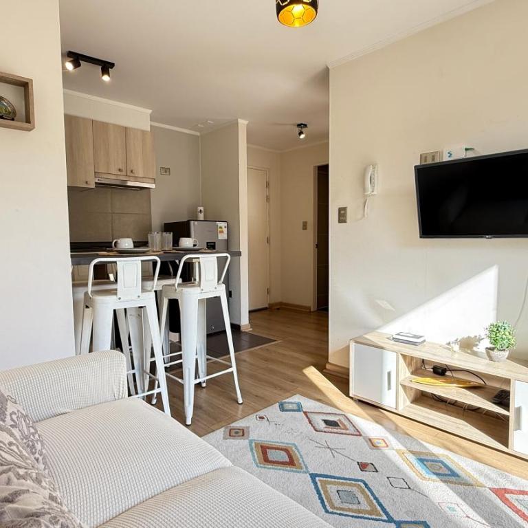 Temuco departamento con piscina - Three-Bedroom Apartment - 1