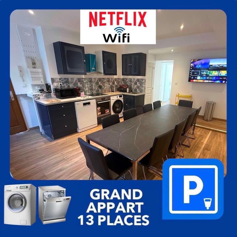 30 CHIC & COSY GRAND APPART 88m2 WIFI SMART TV HYPERCENTRE NETFLIX - Apartment mit 5 Schlafzimmern - 1
