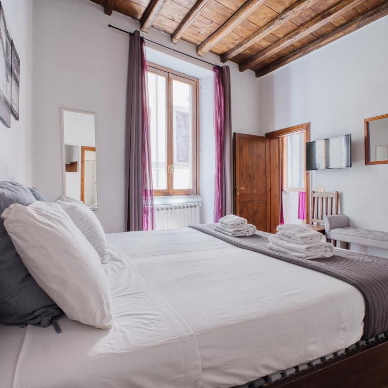 2 Bdr family apt Balestrari Palace Campo dei Fiori Piazza Navona Piazza Venezia - Appartamento con 2 Camere da Letto - 10