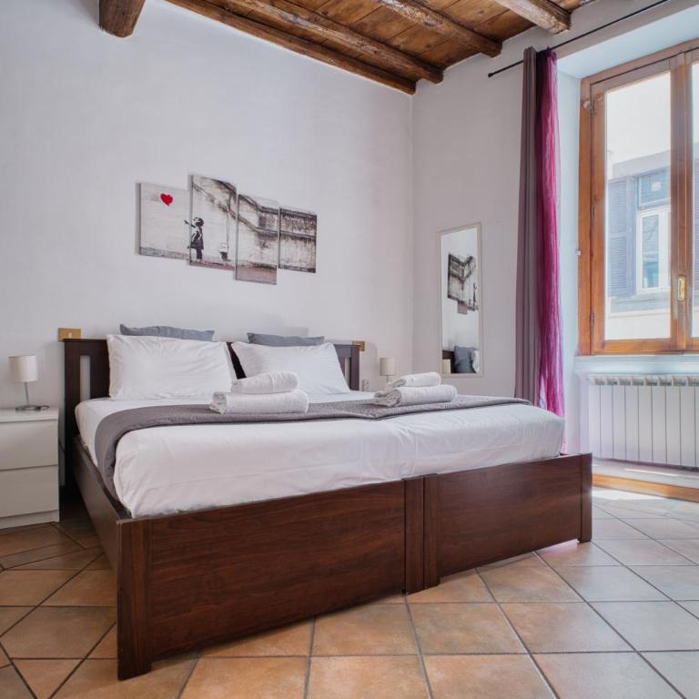 2 Bdr family apt Balestrari Palace Campo dei Fiori Piazza Navona Piazza Venezia - Appartamento con 2 Camere da Letto - 2