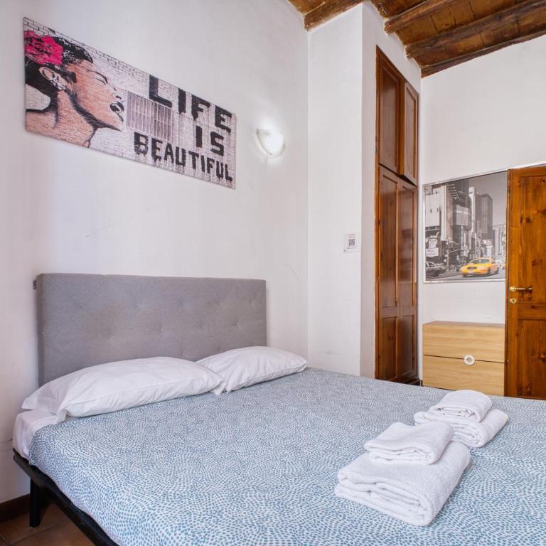 2 Bdr family apt Balestrari Palace Campo dei Fiori Piazza Navona Piazza Venezia - Appartamento con 2 Camere da Letto - 17