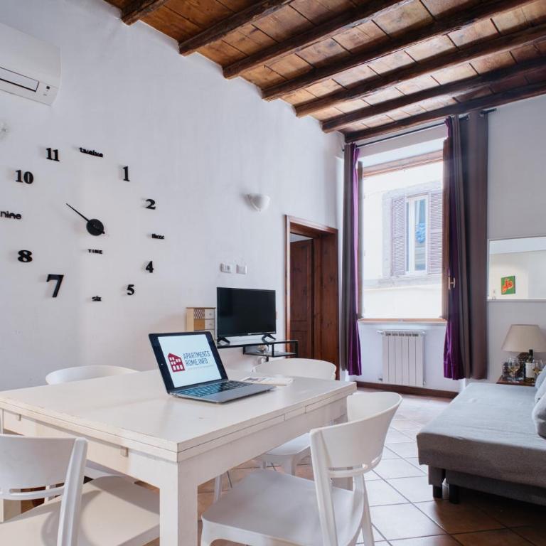 2 Bdr family apt Balestrari Palace Campo dei Fiori Piazza Navona Piazza Venezia - Appartamento con 2 Camere da Letto - 21