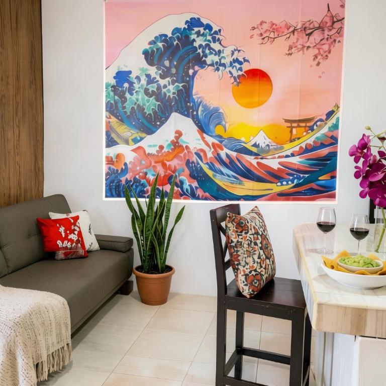 Boutique 1BR 2BR Suites Sleeps 2-8, Morning Markets, Beach & Cenote 10 Min, Kitchen Fast WiFi AC - Apartment mit 1 Schlafzimmer und Terrasse - 25