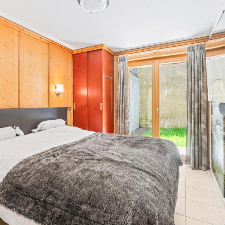 Appartement 3,5 pièces, Jacuzzi extérieur et Vue panoramique - Appartement 2 Chambres avec Vue sur la Montagne - 5