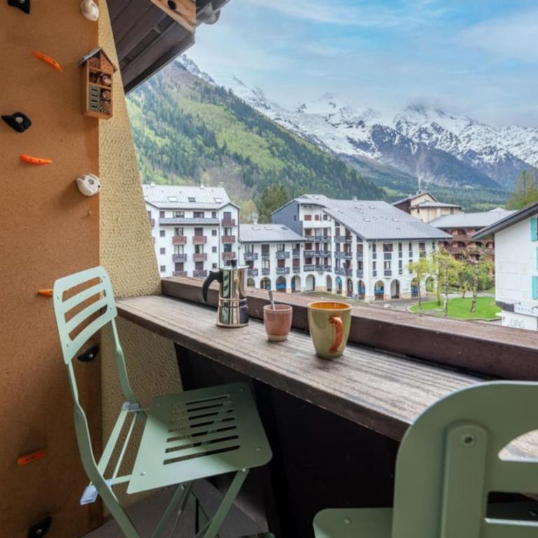 Lognan- New studio in the city center - By Cozee Rentals - Studio with Mountain View - 1