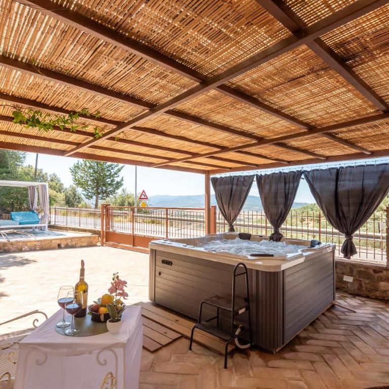 Casa Vacanza Sant'Antimo Montalcino - Appartamento con 1 Camera da Letto e Vista Giardino - 1