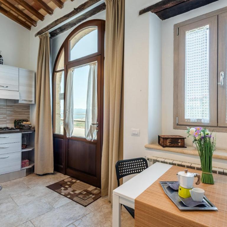 Casa Vacanza Sant'Antimo Montalcino - Appartamento con 1 Camera da Letto e Vista Giardino - 7