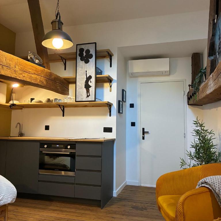 La Galerie, Et Pop Et Chic ! - Chambre Familiale avec Salle de Bains Privative - 12