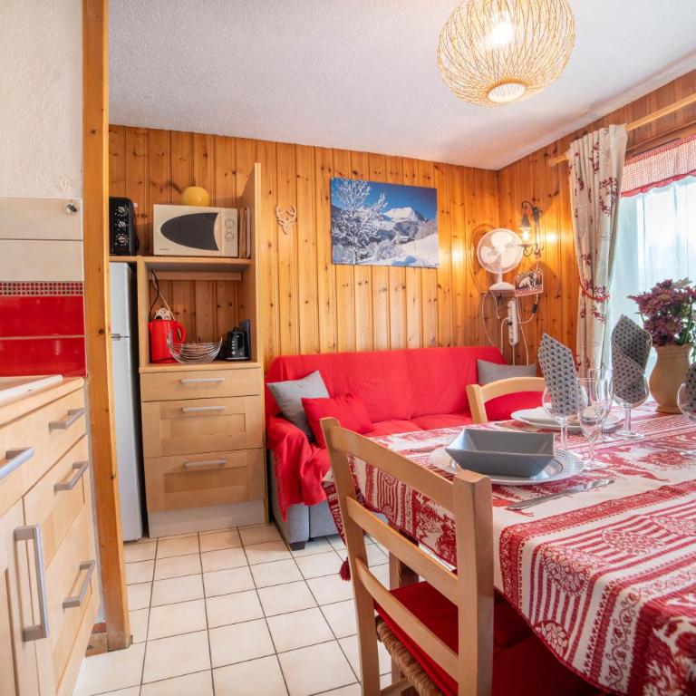 Morillon Village Appartement 4 personnes vue montagne proche centre village et télécabine - Appartement 1 Chambre - 6